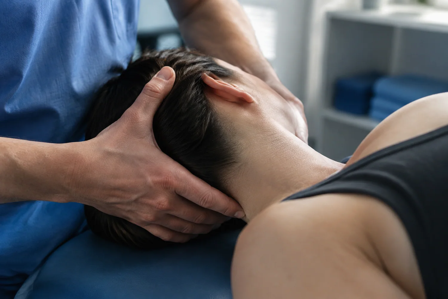 Trabajo manual de la zona cervical